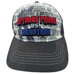 Transformers Battle of the Bots Hat Optimus Prime vs Megatron Universal Studios